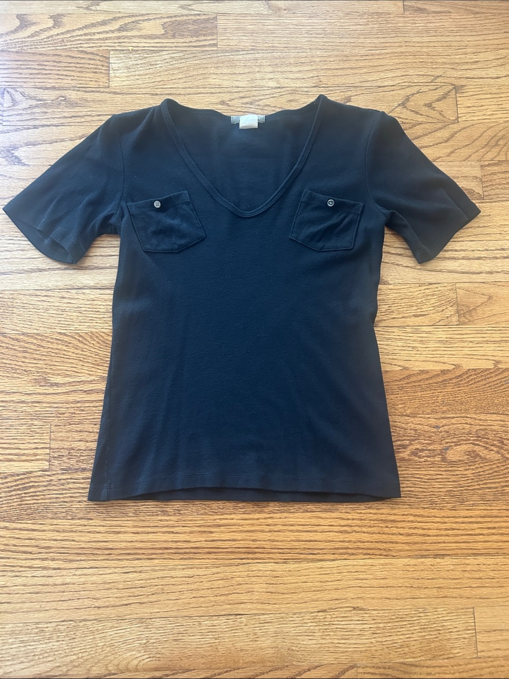 J. Crew Black Vintage Top Size XS
